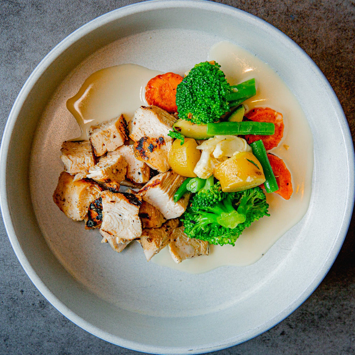 Mini Grilled Chicken & Vegetables