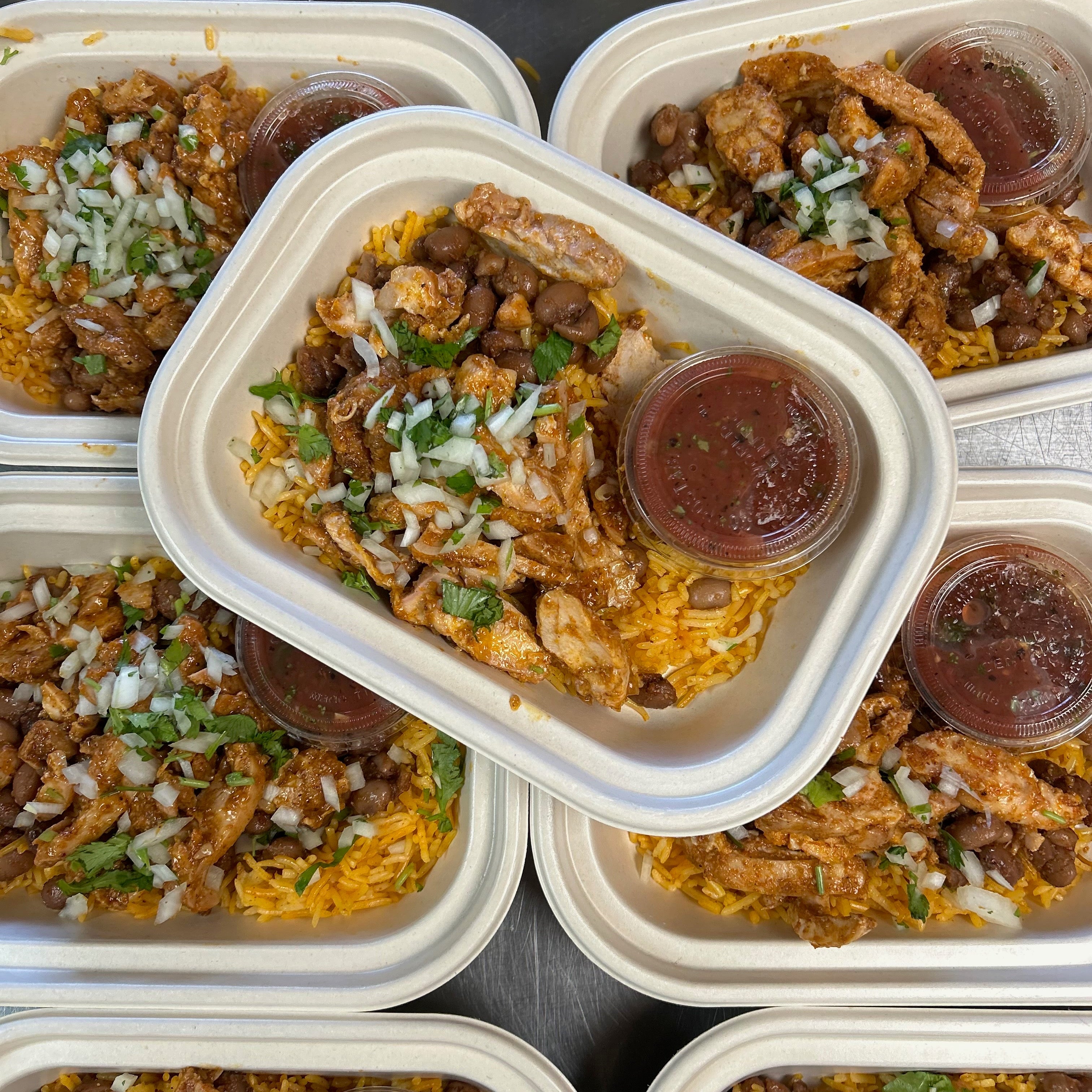Mini Chicken Taco Bowl