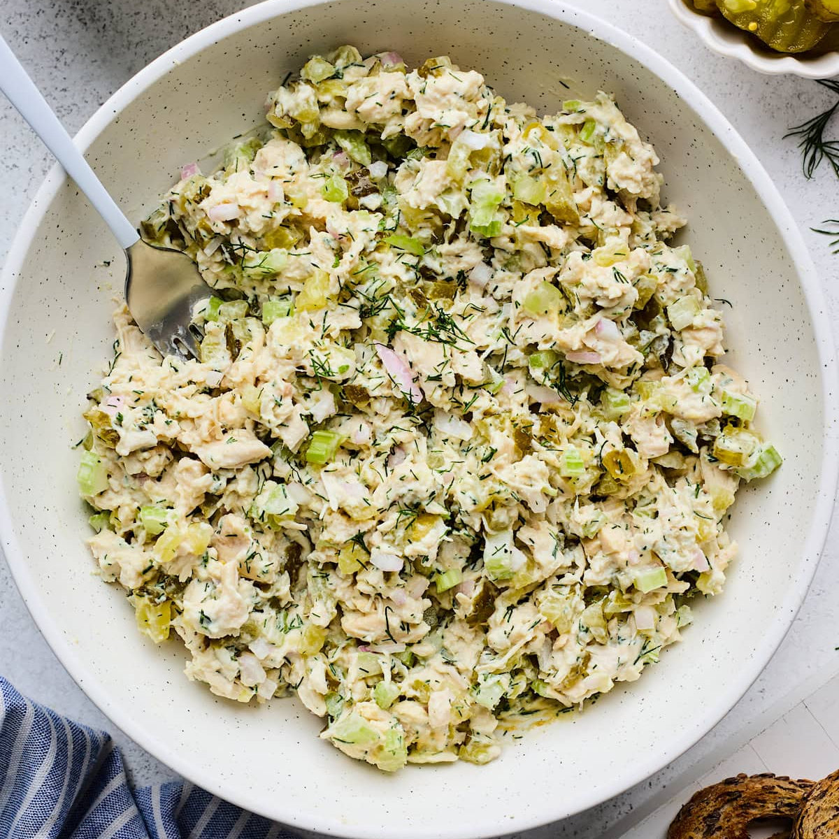 Dill Pickle Chicken Salad