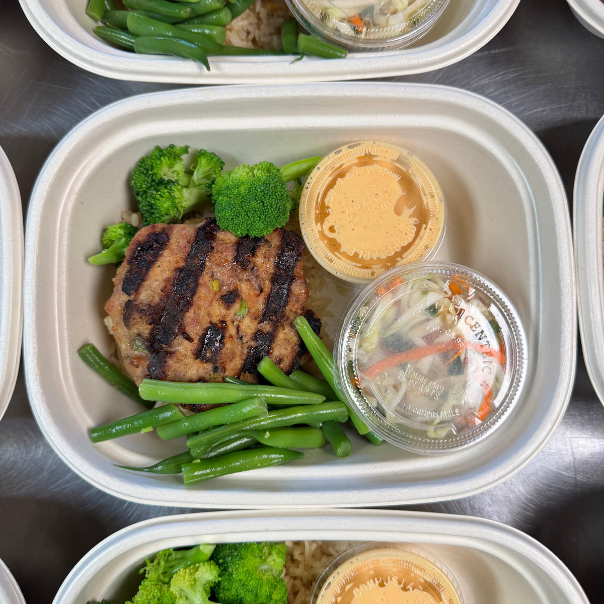 Sesame Ginger Pork Patty