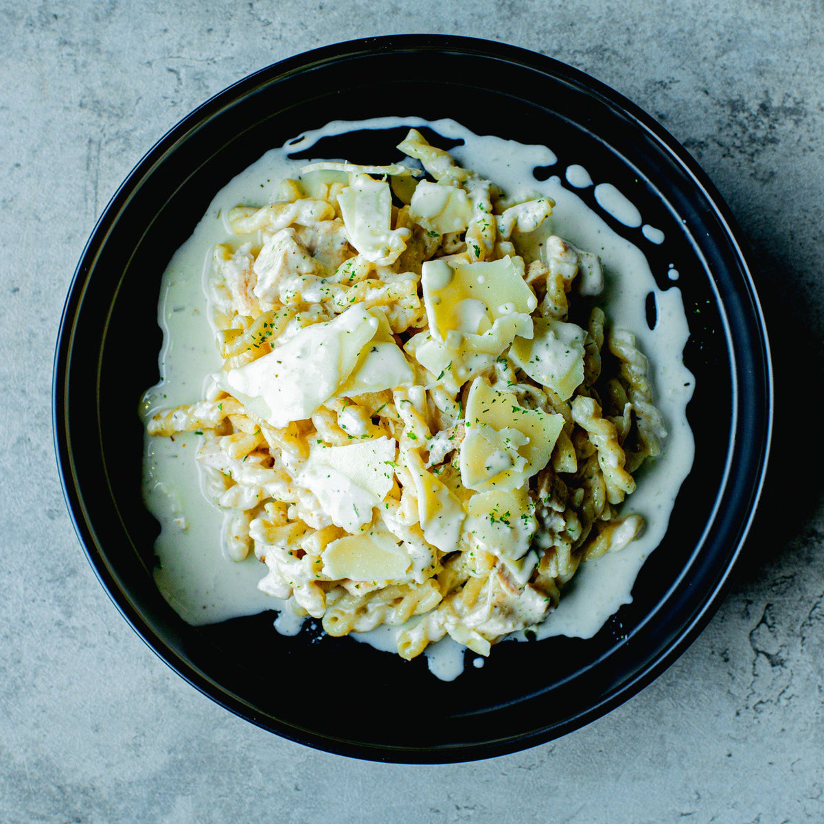 Mini Chicken Alfredo Pasta