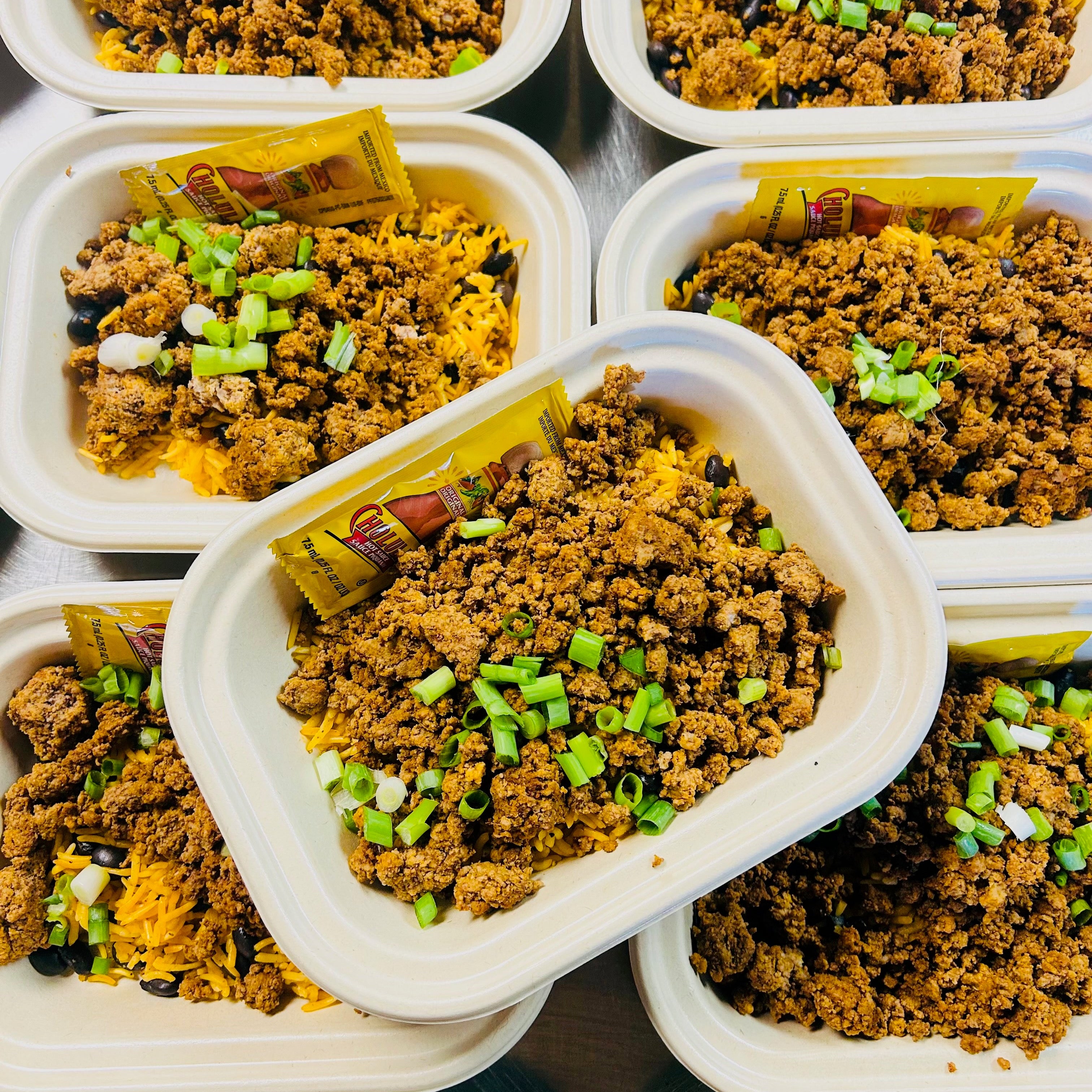 Mini Beef Taco Bowl