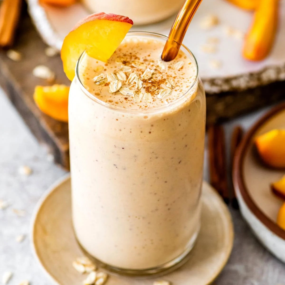 Peaches n Cream Protein Shake