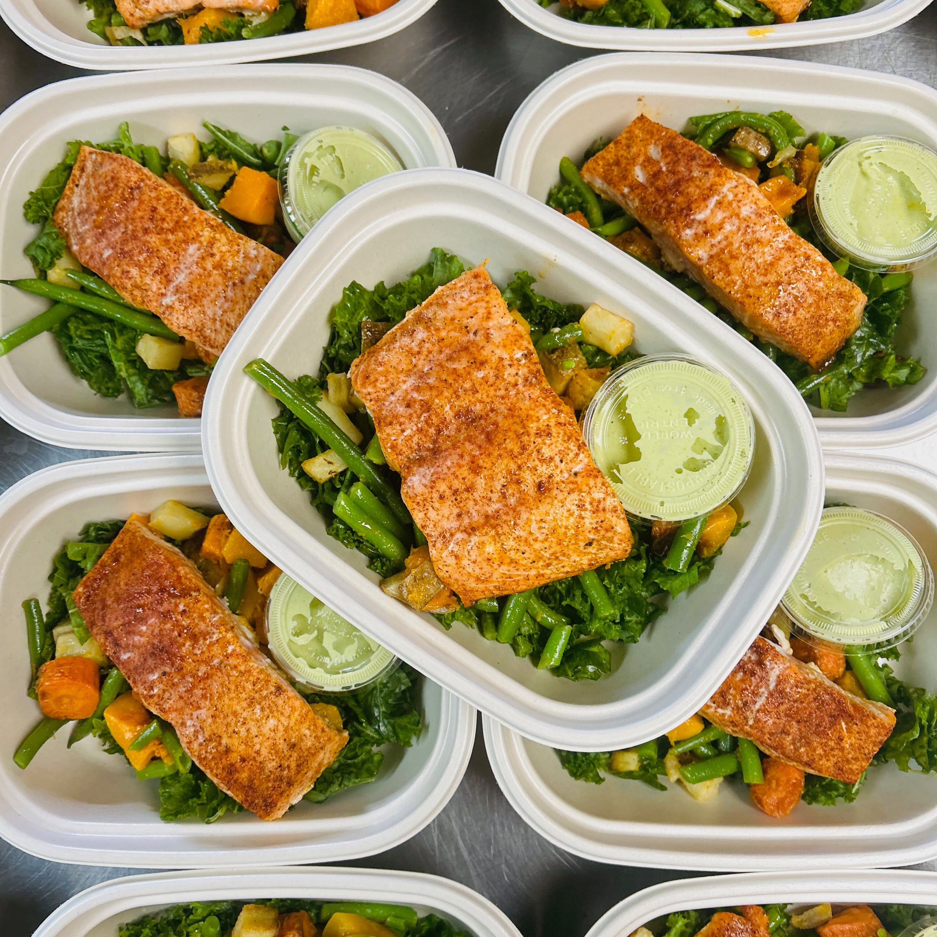 Salmon Power Bowl