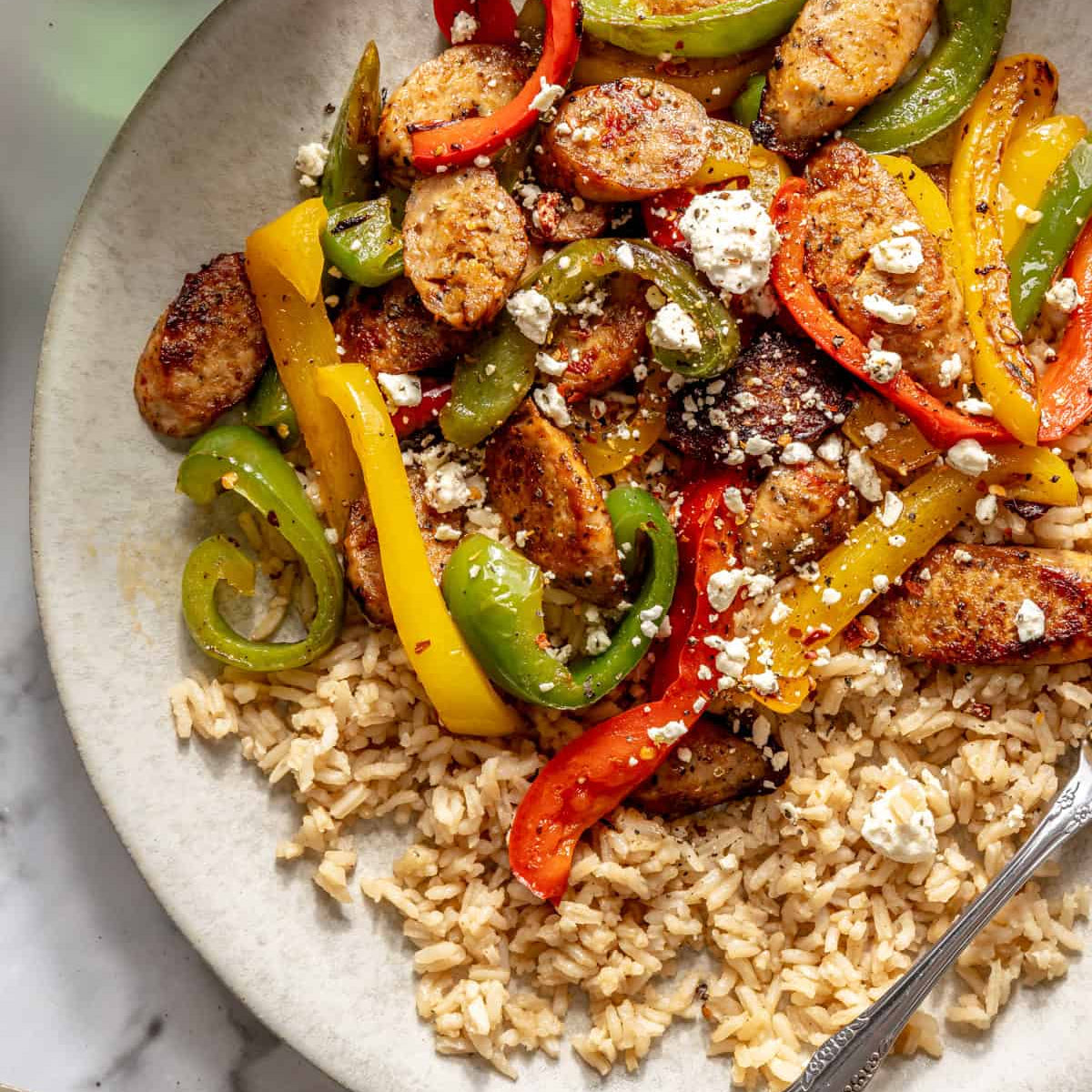 Chicken with Sausage & Peppers