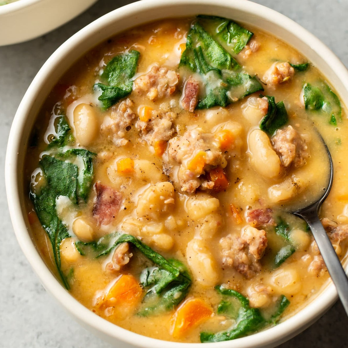 Italian Sausage & Bean Soup