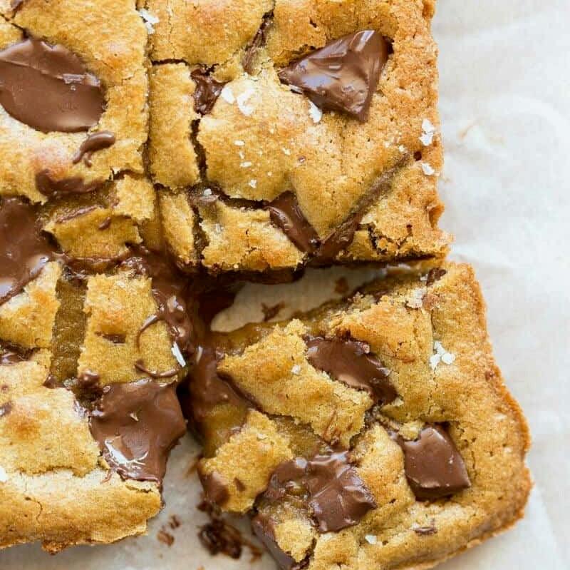 Chocolate Chip Pumpkin Blondie