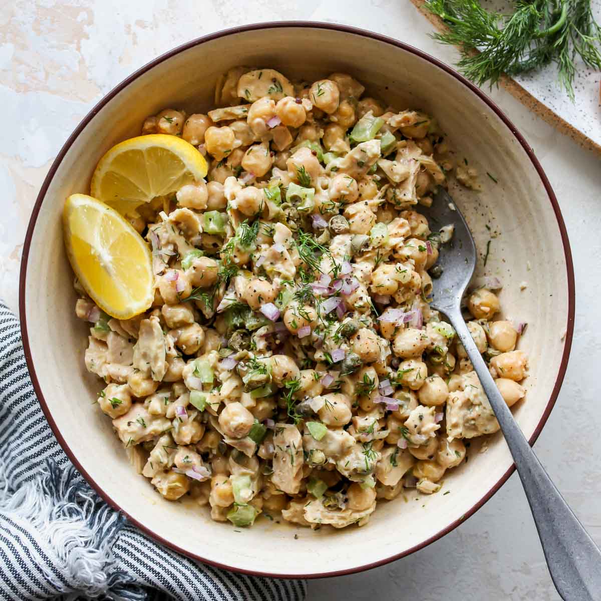 Vegan Chickpea Tuna Salad