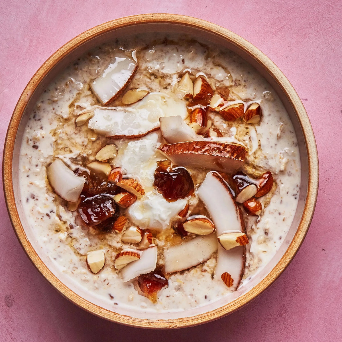 Coconut Date Overnight Oats