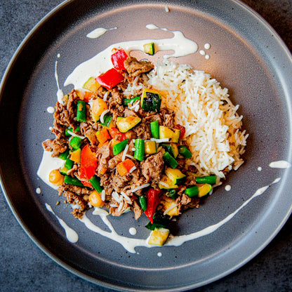 Shaved Beef & Creamy Feta