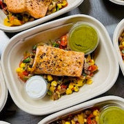 Salmon Fajita Bowl