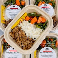 Basic Beef Taco Bowl