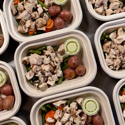 Mini Grilled Chicken & Vegetables