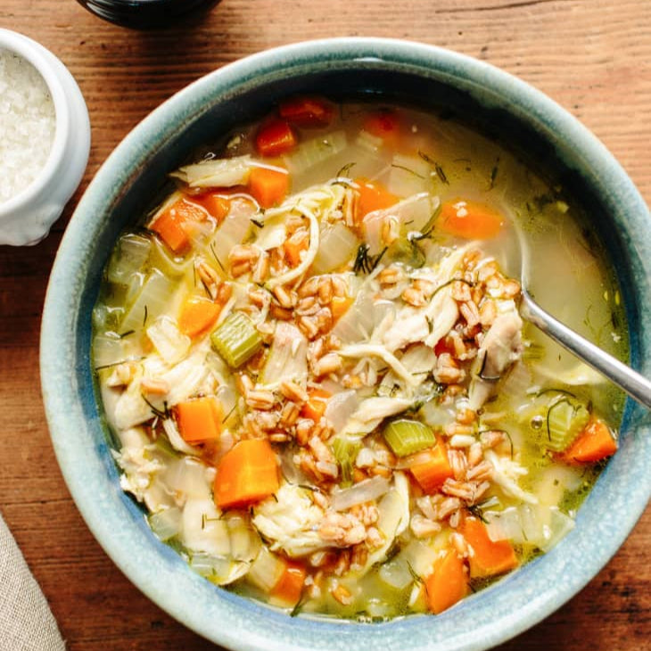 Chicken & Farro Stew