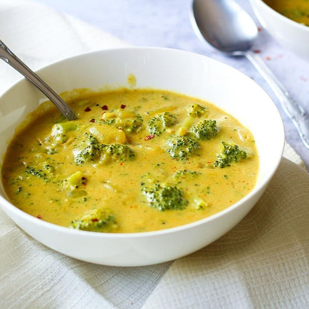 Vegan Broccoli Cheddar Soup - 16oz